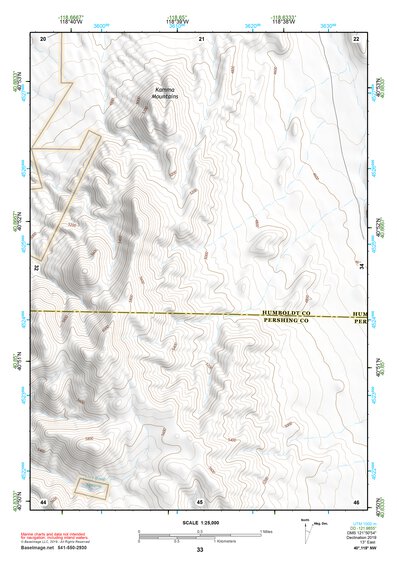 40118NW Page 33 Eugene Mountains Topo Preview 1