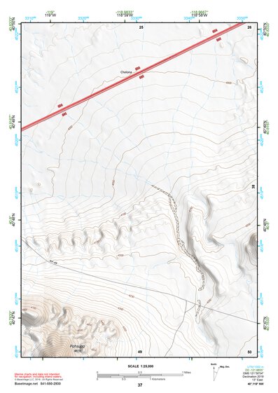 40118NW Page 37 Eugene Mountains Topo Preview 1