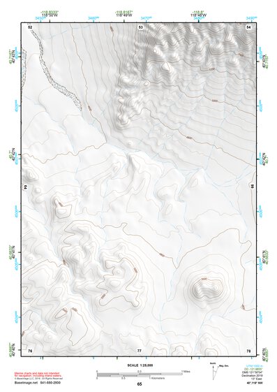 40118NW Page 65 Eugene Mountains Topo Preview 1