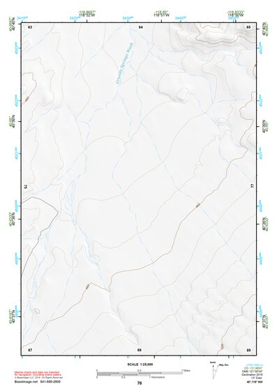 40118NW Page 76 Eugene Mountains Topo Preview 1