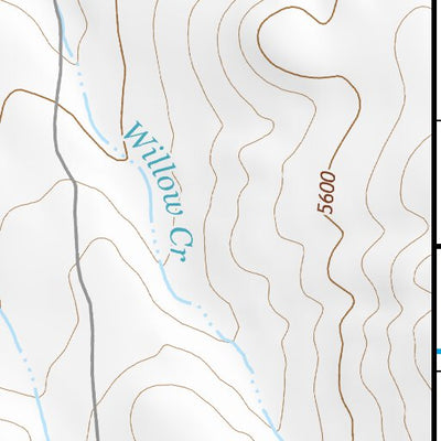 40118NW Page 88 Eugene Mountains Topo Preview 3