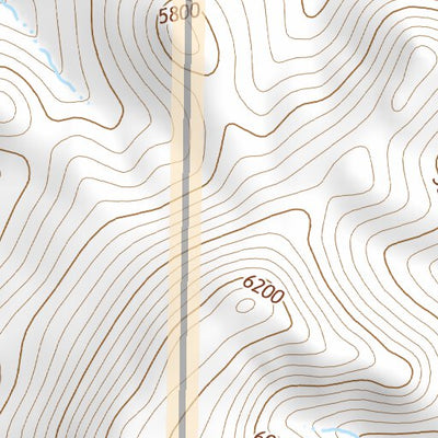 40118NW Page 93 Eugene Mountains Topo Preview 2