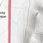 40118NW Page 104 Eugene Mountains Topo Preview 2