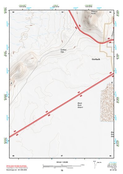 40119NE Page 75 Gerlach Topo Preview 1