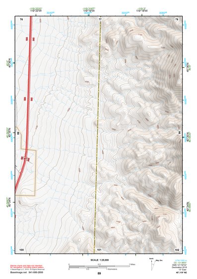 40119NE Page 89 Gerlach Topo Preview 1