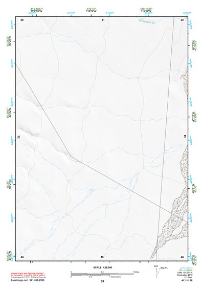 40119SE Page 33 Kumiva Peak Topo Preview 1