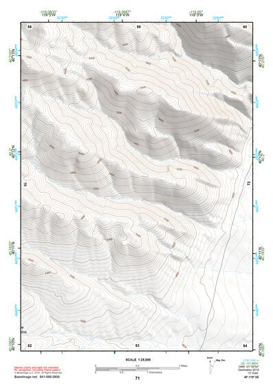 40119SE Page 71 Kumiva Peak Topo Preview 1