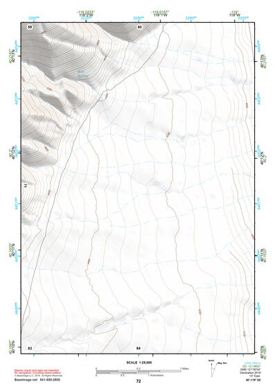 40119SE Page 72 Kumiva Peak Topo Preview 1