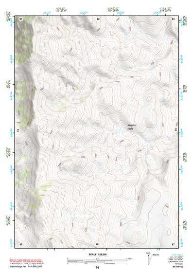 40119SE Page 74 Kumiva Peak Topo Preview 1