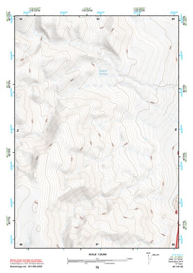 40119SE Page 75 Kumiva Peak Topo Preview 1