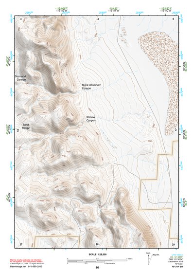 40119SW Page 16 Kumiva Peak Topo Preview 1