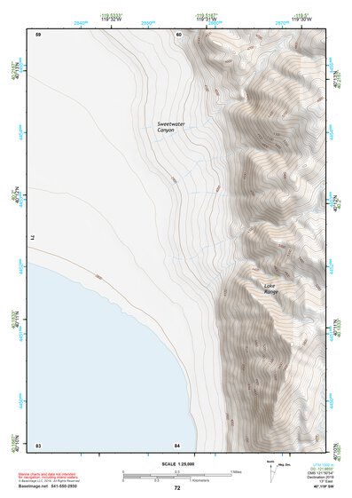40119SW Page 72 Kumiva Peak Topo Preview 1