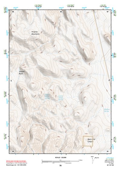 40119SW Page 78 Kumiva Peak Topo Preview 1