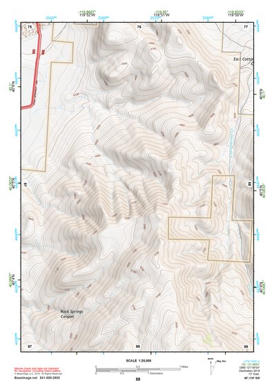 40119SW Page 88 Kumiva Peak Topo Preview 1
