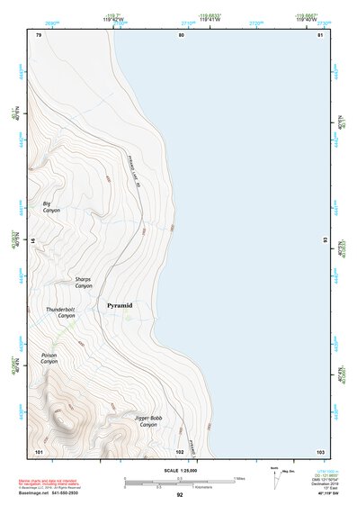 40119SW Page 92 Kumiva Peak Topo Preview 1