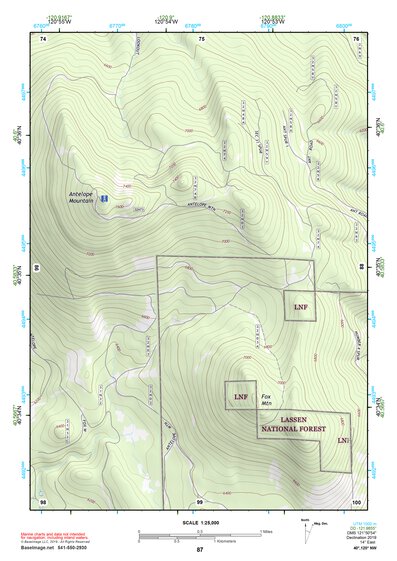 40120NW Page 87 Eagle Lake Topo Preview 1