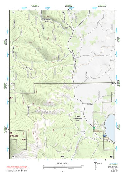 40120NW Page 88 Eagle Lake Topo Preview 1