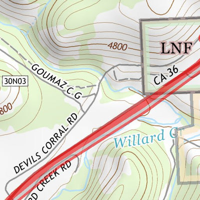 40120SW Page 18 Susanville Topo Preview 3