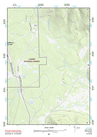40120SW Page 25 Susanville Topo Preview 1