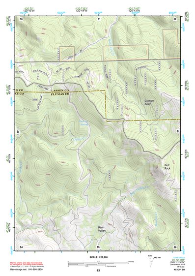 40120SW Page 43 Susanville Topo Preview 1