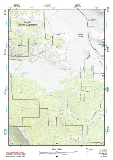 40120SW Page 47 Susanville Topo Preview 1