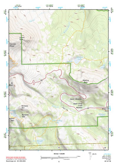 40121SE Page 1 Lake Almanor Topo Preview 1