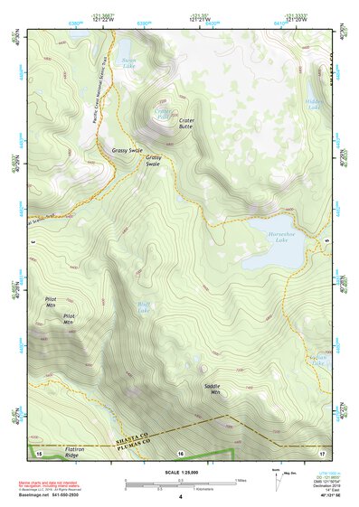 40121SE Page 4 Lake Almanor Topo Preview 1