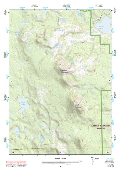 40121SE Page 8 Lake Almanor Topo Preview 1