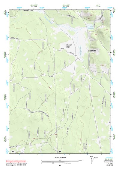 40121SE Page 12 Lake Almanor Topo Preview 1