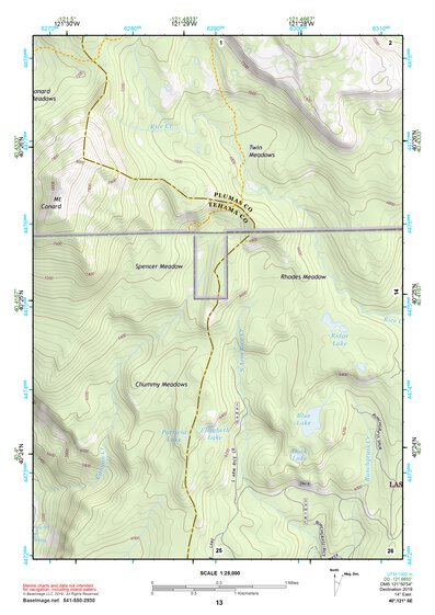 40121SE Page 13 Lake Almanor Topo Preview 1