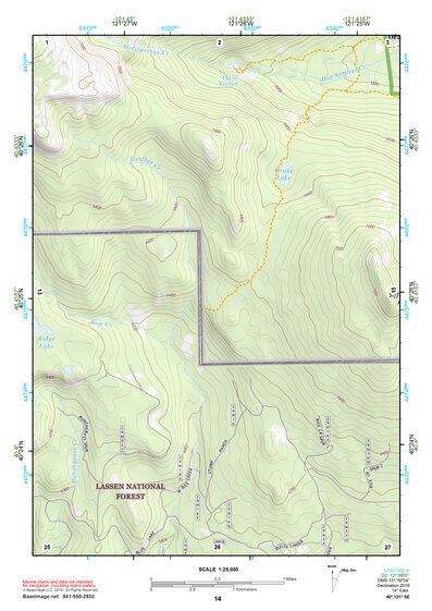 40121SE Page 14 Lake Almanor Topo Preview 1
