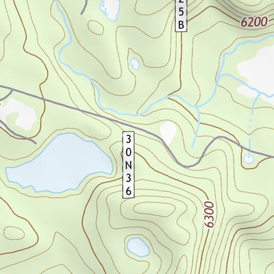 40121SE Page 20 Lake Almanor Topo Preview 2