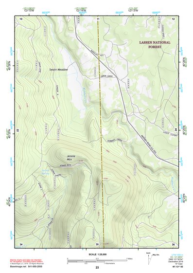 40121SE Page 23 Lake Almanor Topo Preview 1