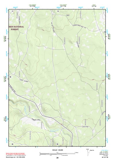 40121SE Page 24 Lake Almanor Topo Preview 1