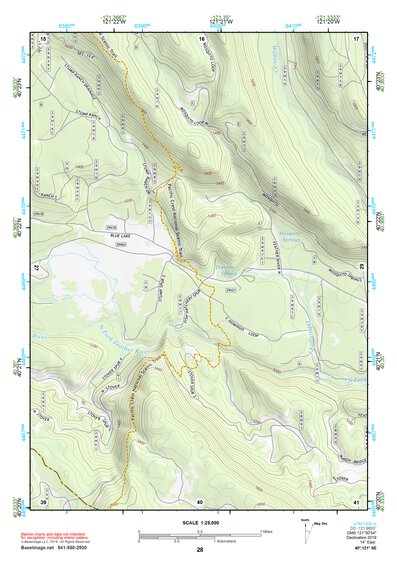 40121SE Page 28 Lake Almanor Topo Preview 1