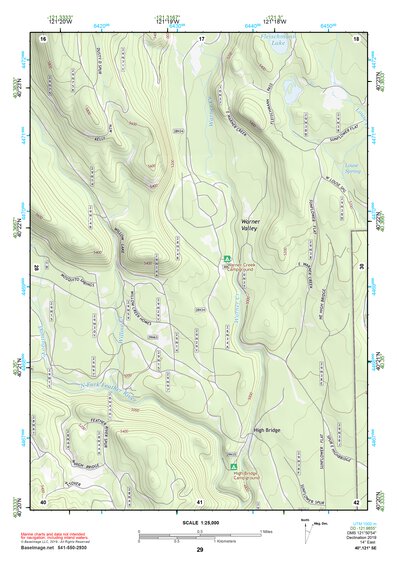 40121SE Page 29 Lake Almanor Topo Preview 1
