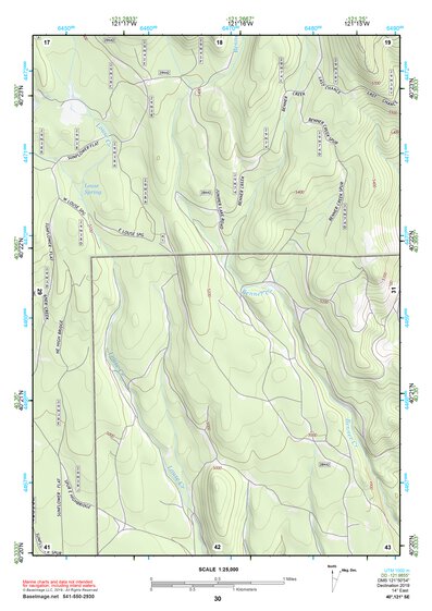 40121SE Page 30 Lake Almanor Topo Preview 1