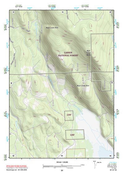 40121SE Page 31 Lake Almanor Topo Preview 1