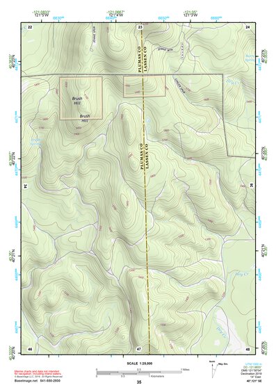 40121SE Page 35 Lake Almanor Topo Preview 1