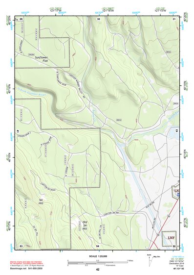 40121SE Page 42 Lake Almanor Topo Preview 1