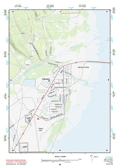 40121SE Page 43 Lake Almanor Topo Preview 1