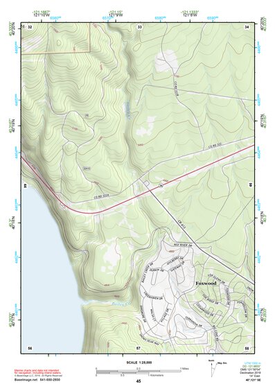 40121SE Page 45 Lake Almanor Topo Preview 1