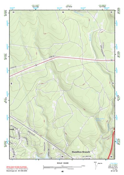 40121SE Page 46 Lake Almanor Topo Preview 1