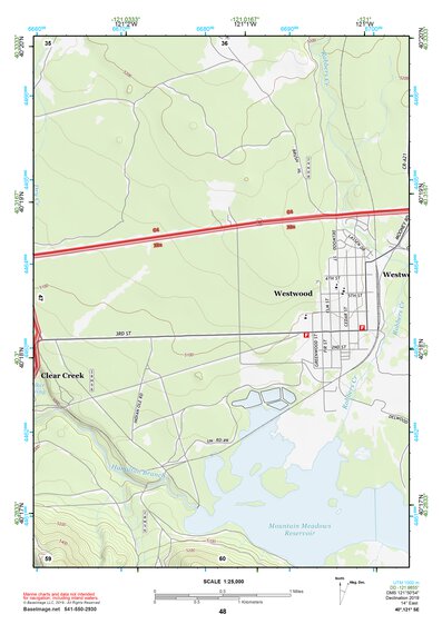 40121SE Page 48 Lake Almanor Topo Preview 1