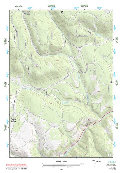 40121SE Page 49 Lake Almanor Topo Preview 1