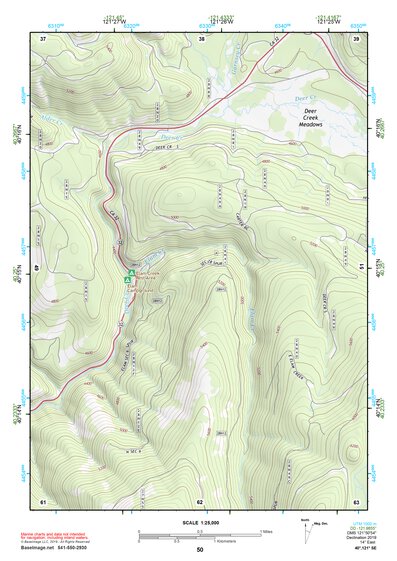 40121SE Page 50 Lake Almanor Topo Preview 1