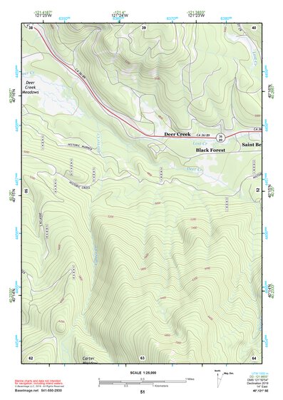 40121SE Page 51 Lake Almanor Topo Preview 1