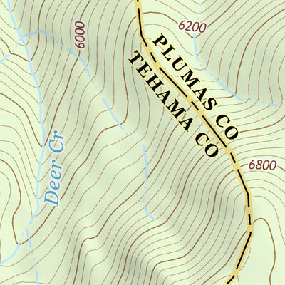 40121SE Page 52 Lake Almanor Topo Preview 3