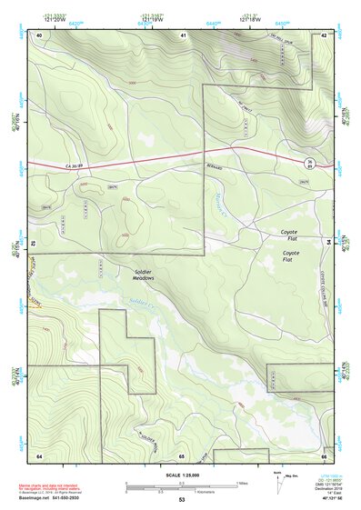 40121SE Page 53 Lake Almanor Topo Preview 1
