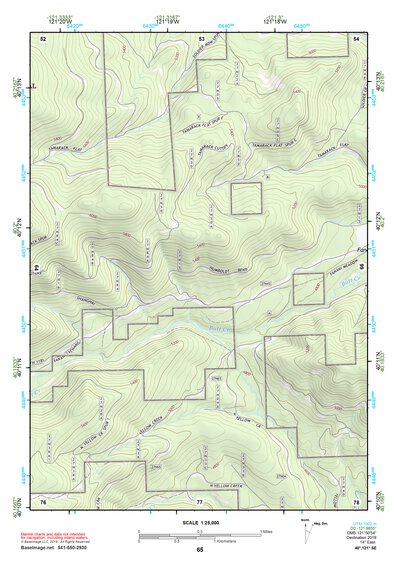 40121SE Page 65 Lake Almanor Topo Preview 1